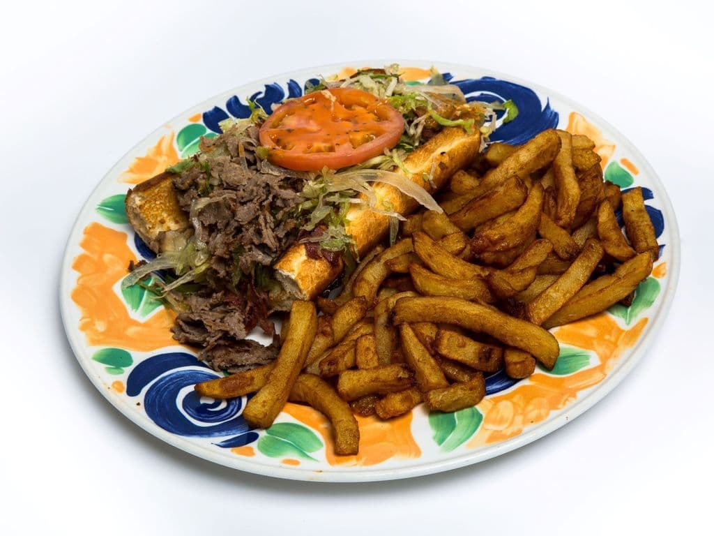 #1 Sous marin 7" au steak / #1 7"submarine with steak