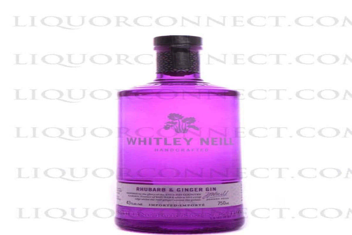 WHITLEY NEILL RHUBARB & GINGER GIN 750ML (1 x 750 ml)