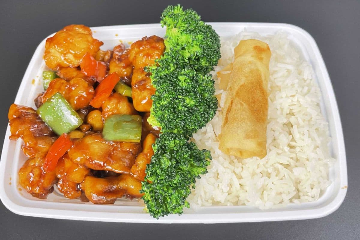 左宗鸡饭 / General Tso's Chicken with Rice