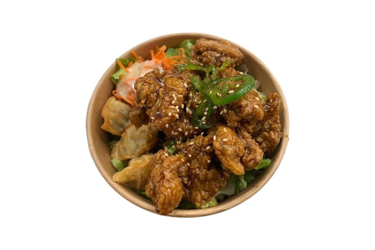 Soy Garlic Dakgangjeong Cupbap