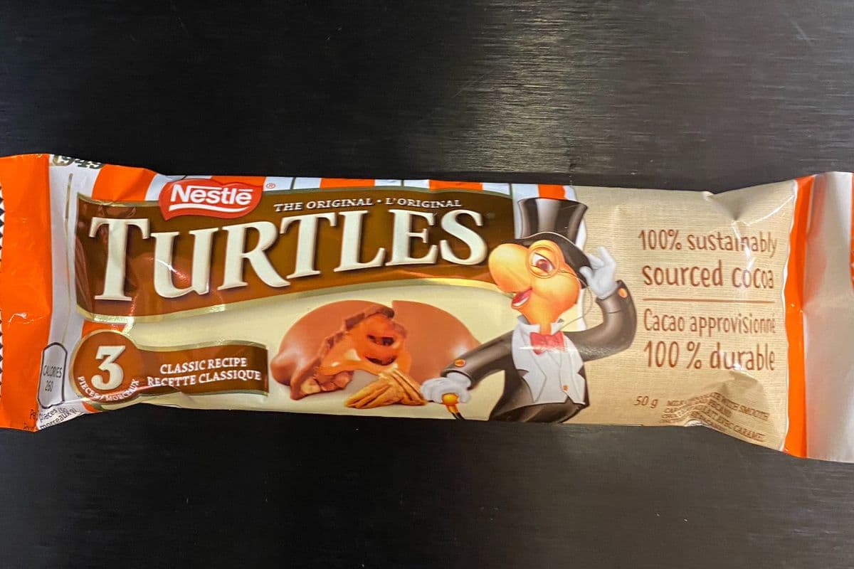 Turtles Chocolate Bar