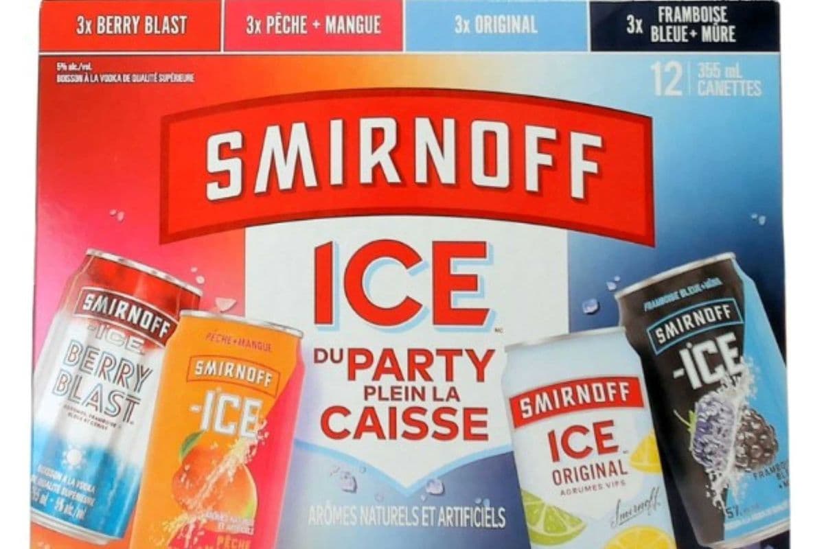 SMIRNOFF ICE PARTY PACK 12 CANS (1 x 12x355mL)