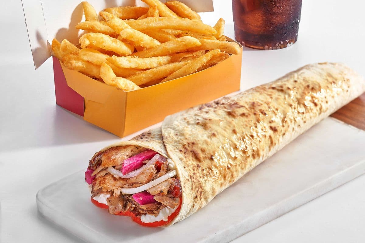 Tornado Chicken Wrap Combo