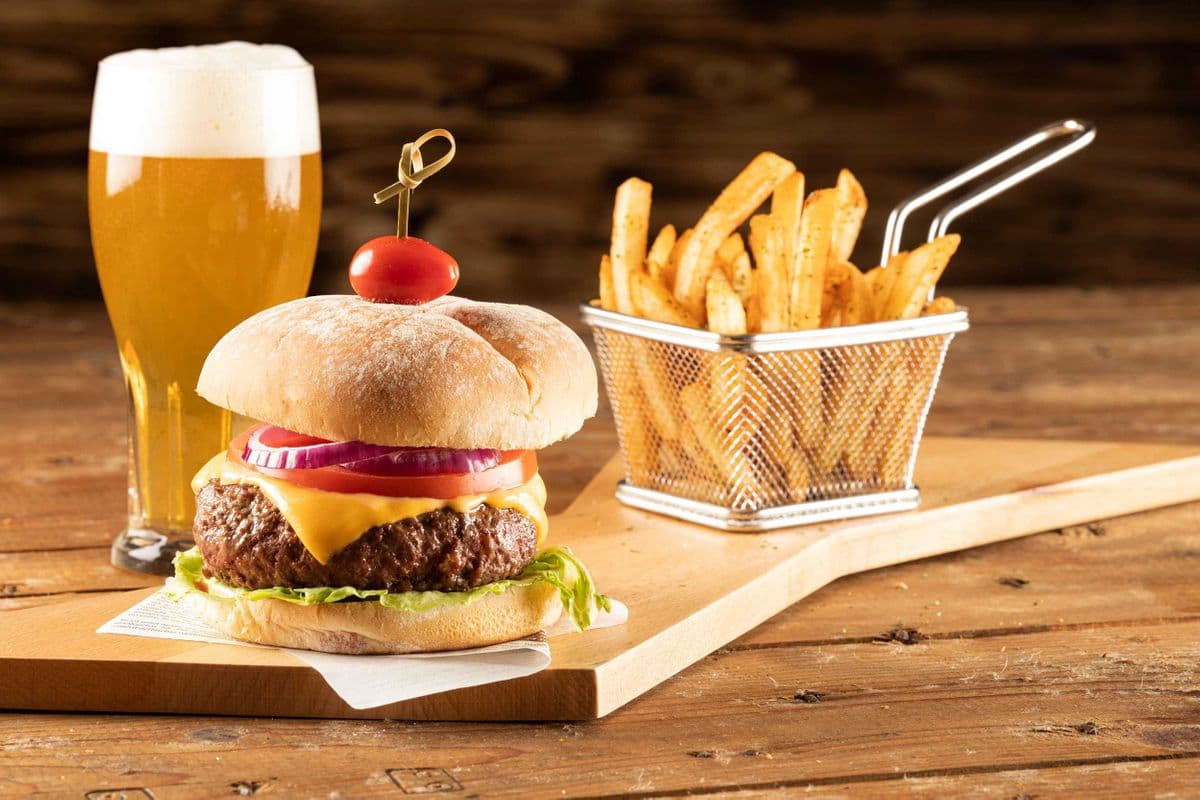 Plat de hamburger Hickory