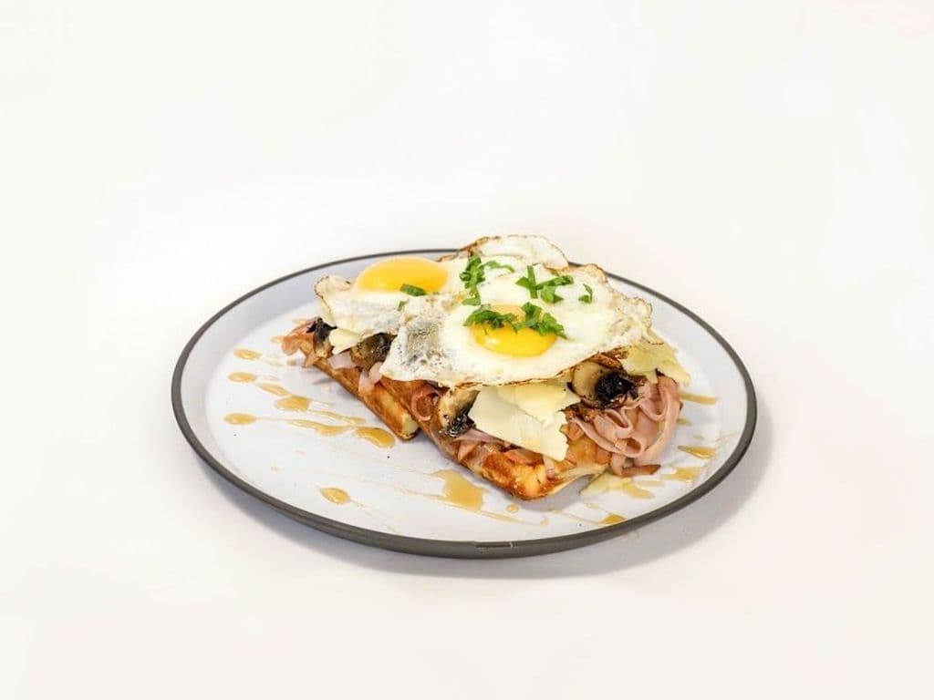 GAUFFRE SAVOUREUSE / SAVOURY WAFFLE