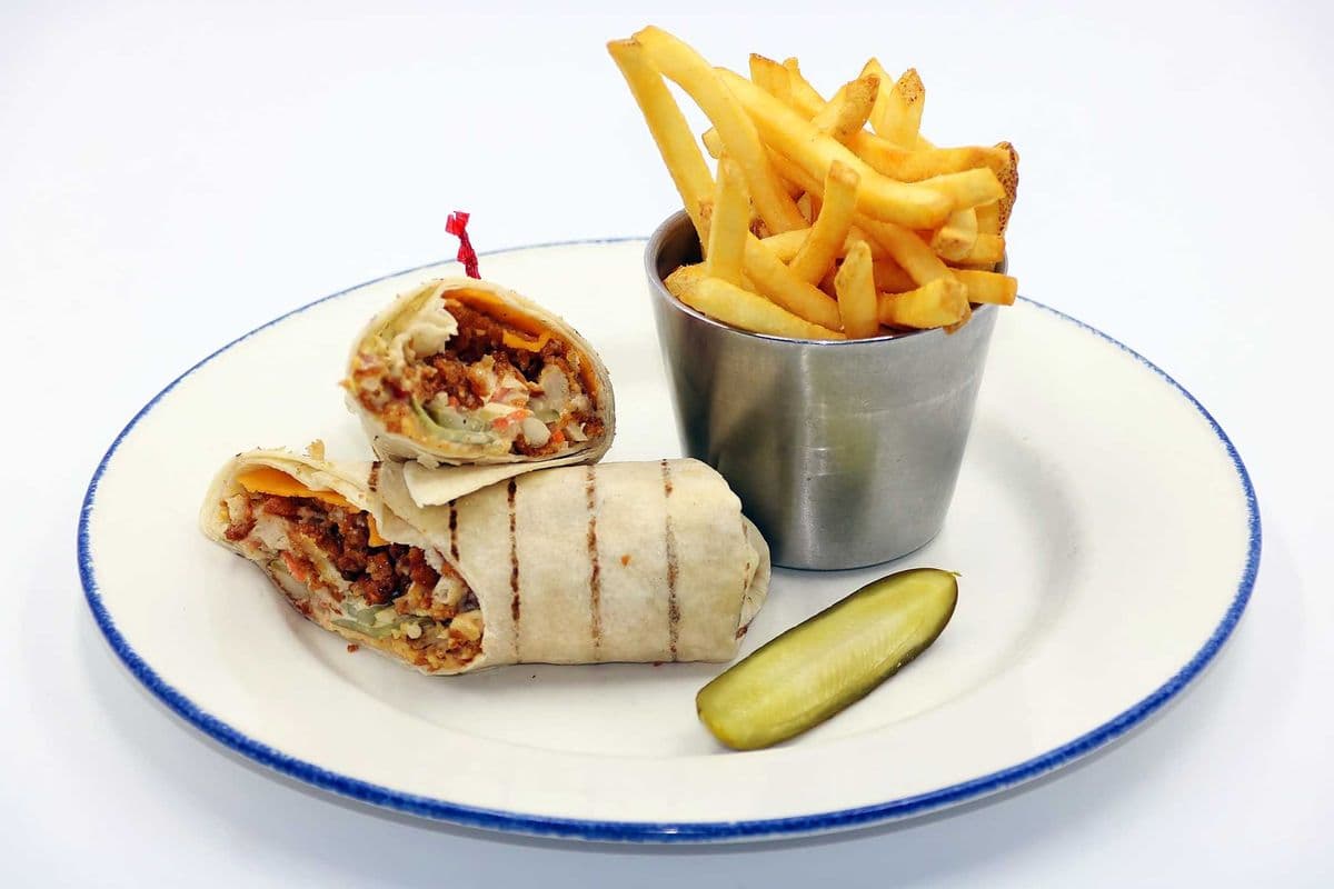 Crunchy Fried Chicken Wrap