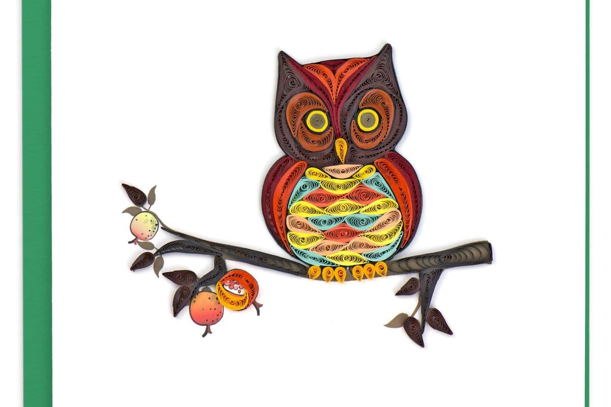 Owl Greeting Card BL977