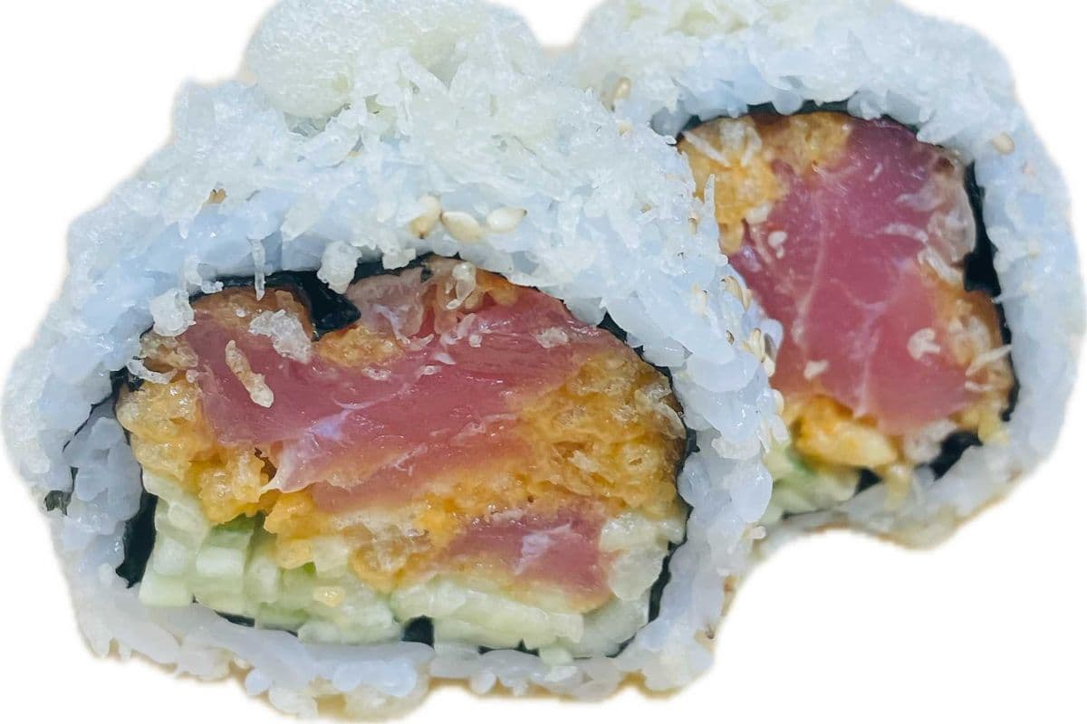 Spicy Tuna Crunch Roll (8 pcs)