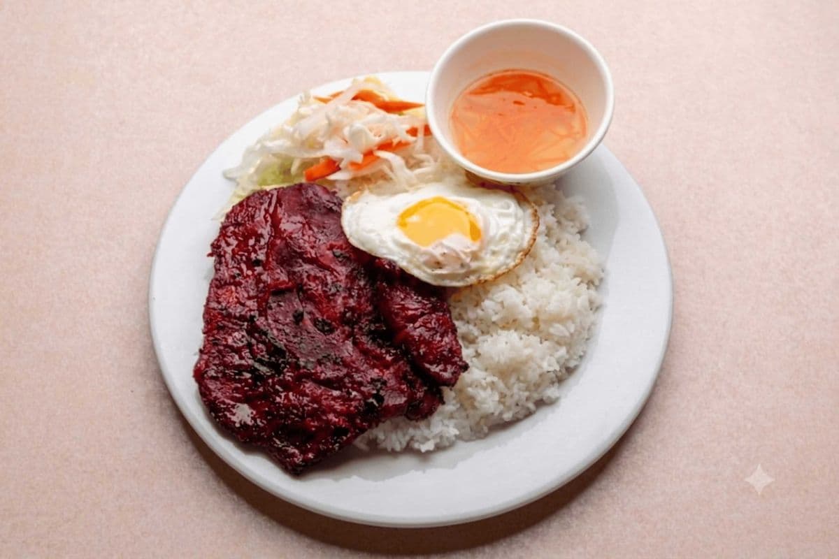 Pork Chop with Egg