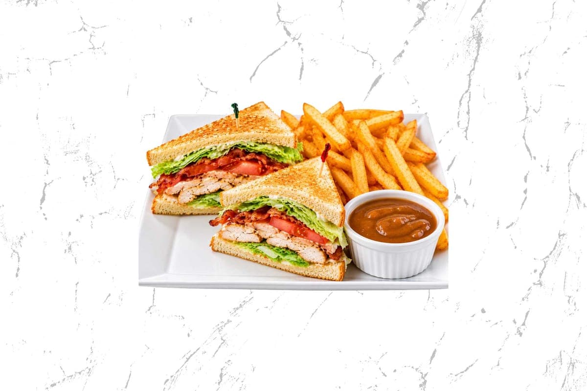 Chicken Club Sandwich Platter