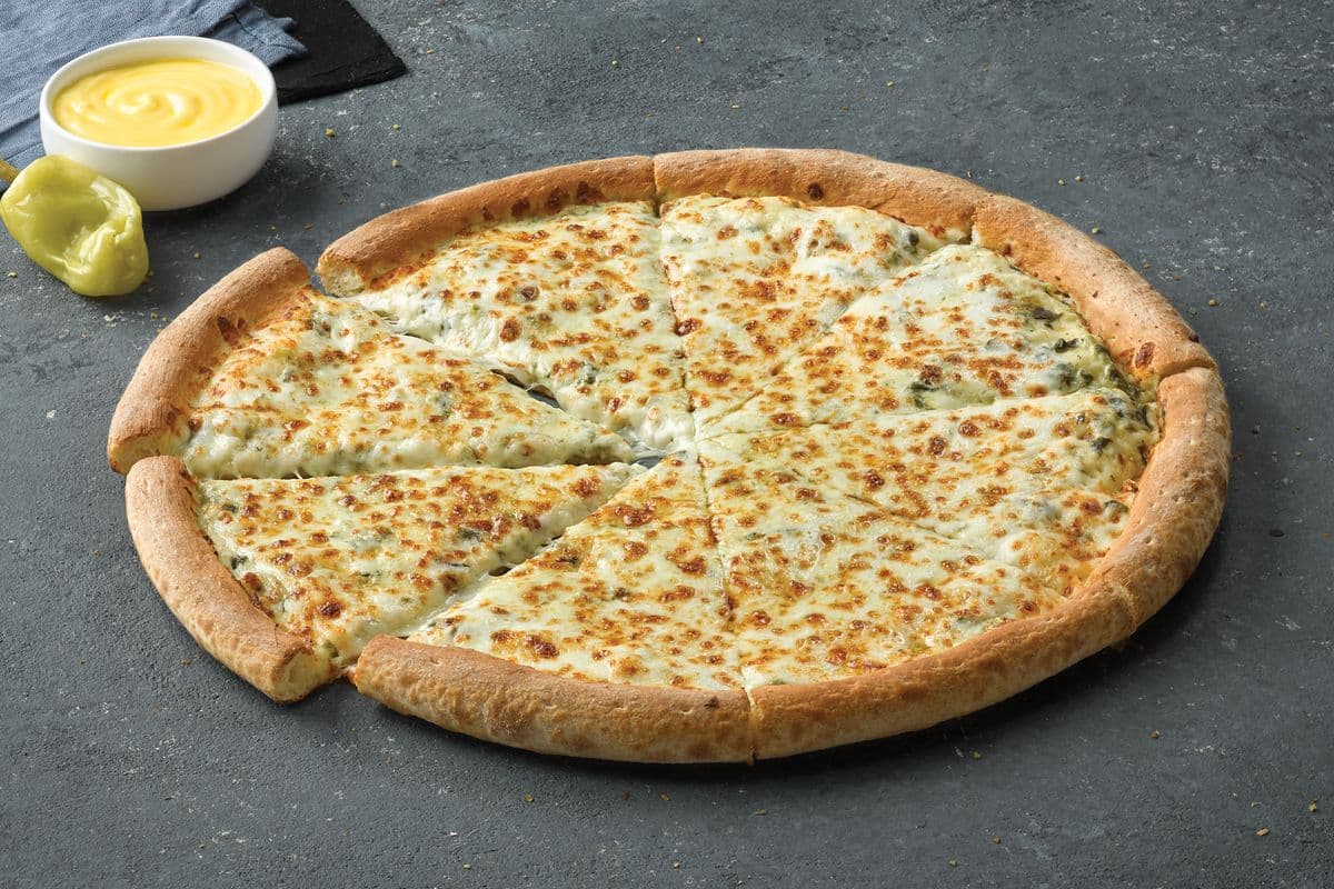 10" Spinach Alfredo Pizza