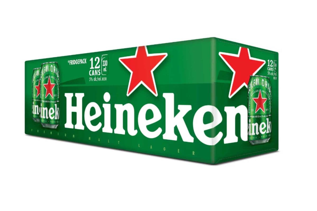 Heineken Lager (12 x 330 ml Cans)