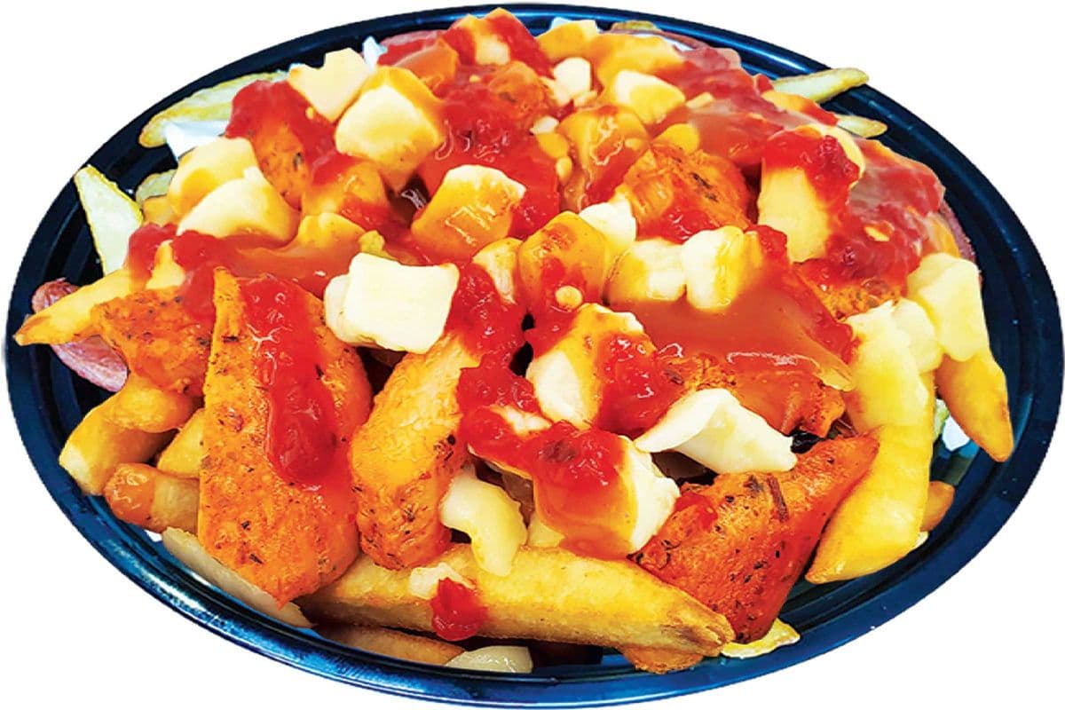 Poutine Poulet Ranjy's Grillé + Pepsi / Ranjy's Grilled Chicken Poutine +Pepsi