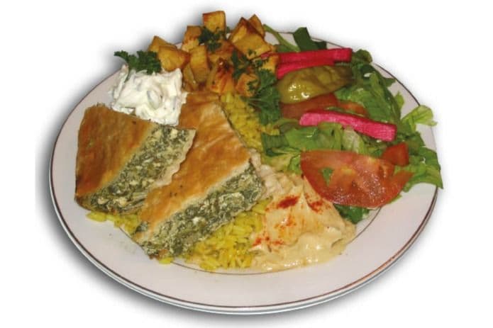 Assiette feuilleté aux épinards / Spinach Puff Pastry Plate