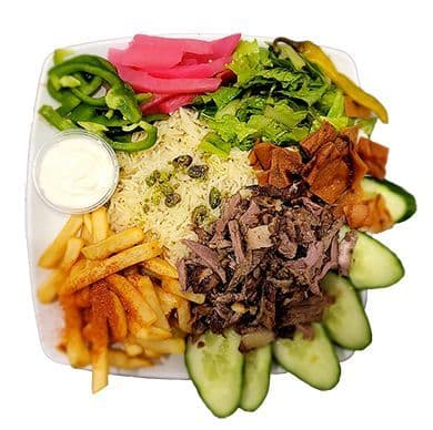 Classic Beef Shawarma Plate