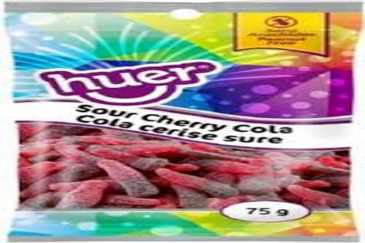 Huer Sour Cherry Cola Candy (75 g)