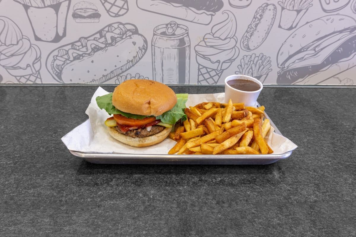 5oz Burger Combo