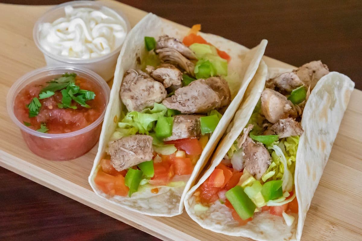 Mild Chicken Tacos