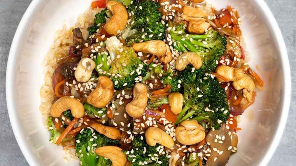 Teriyaki Veggie Rice Bowl