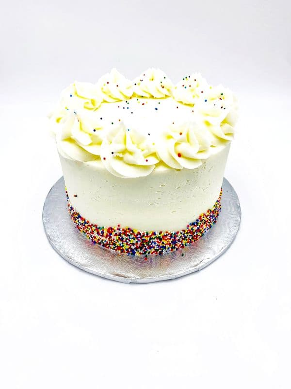6" Vanilla Cake