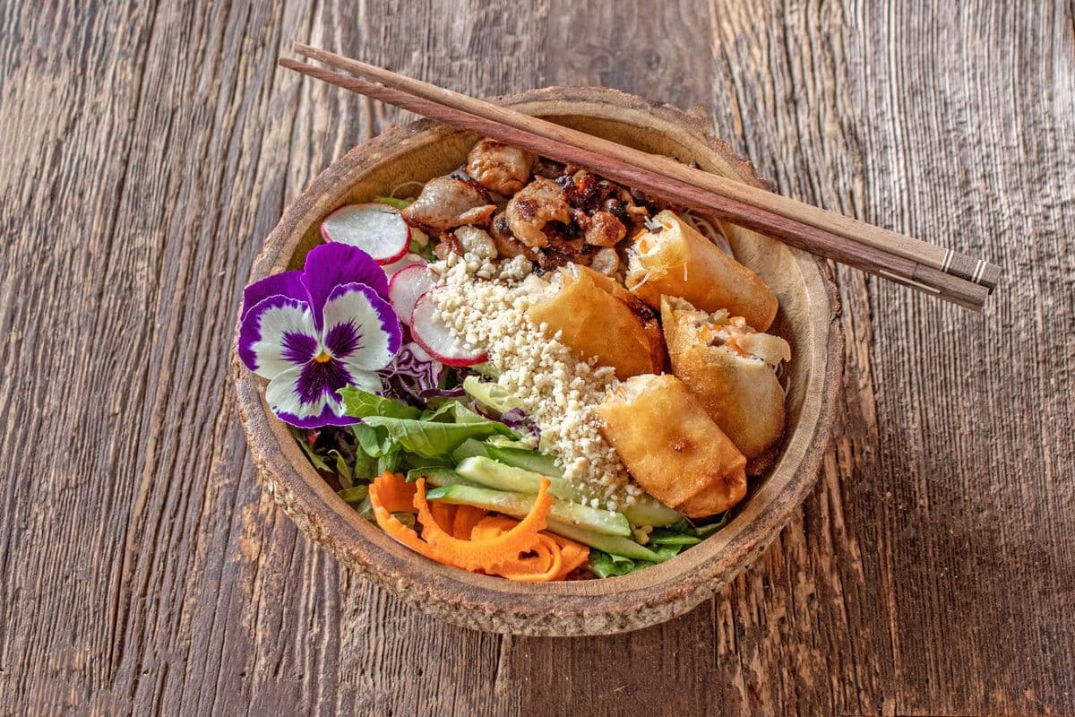 Hanoi Vermicelli BBQ Pork (contains peanuts)
