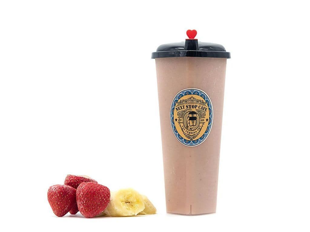 Banana berry smoothie
