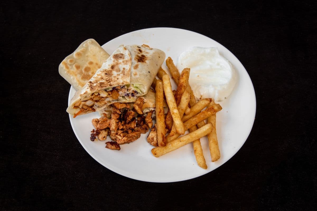 Shish Tawouk Wrap
