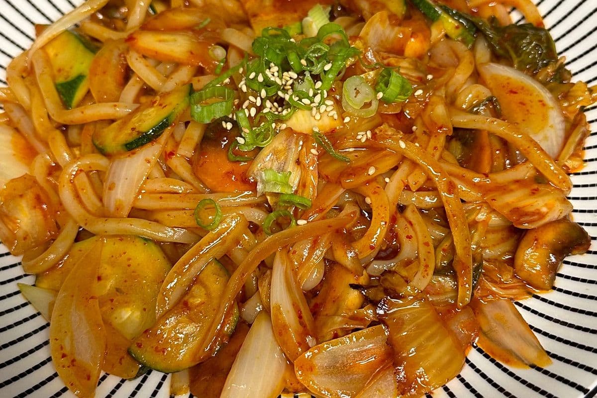 Kimchi Yaki Udon