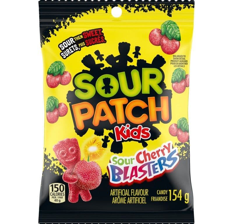 Maynards Sour Patch Kids Sour Cherry Blasters 154g