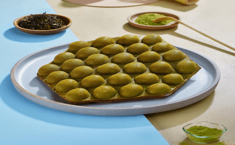 Matcha Red Bean Waffle MATCHA GAUFRE-BULLES