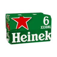Heineken (6 Can x 330 mL)