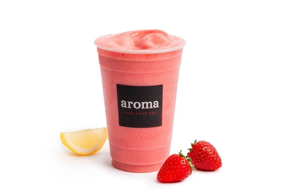 Strawberry Sorbet Smoothie