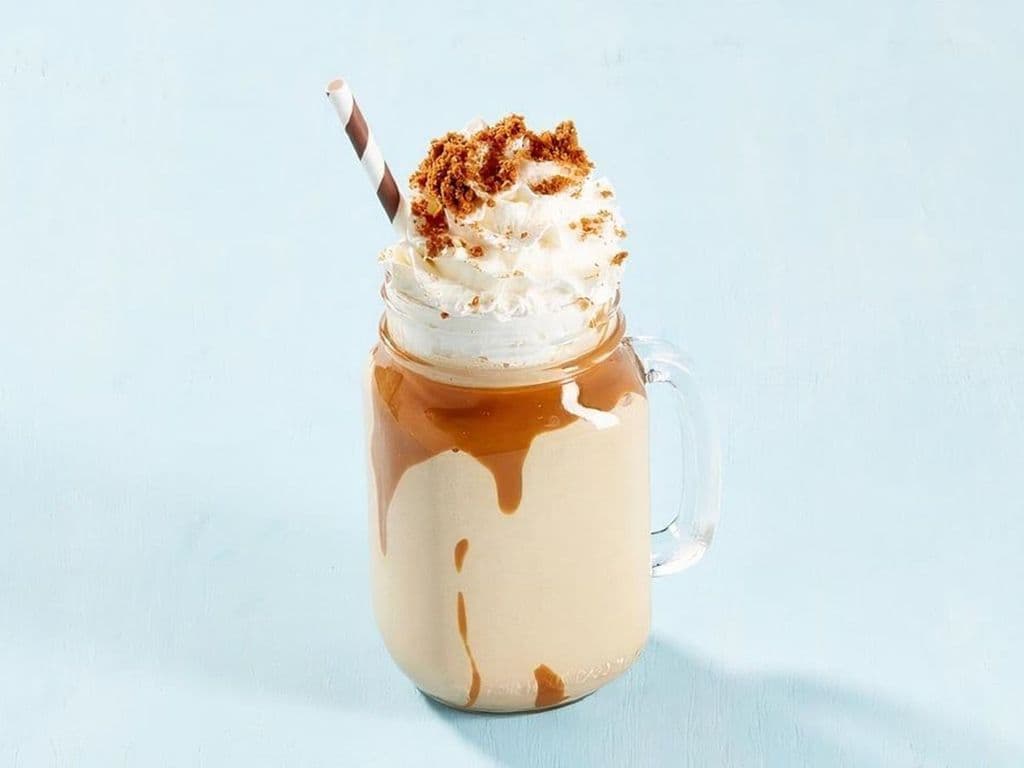 Lotus Cookie Butter Milkshake