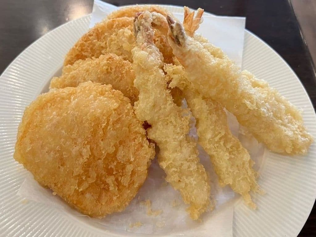 Yam & Prawn Tempura