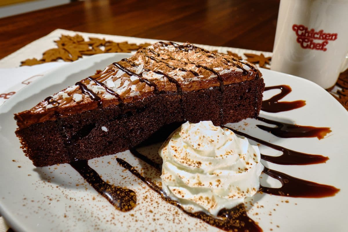 Triple Chocolate Fudge Slice