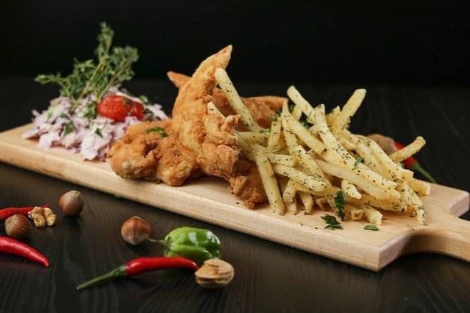 4 Lanières de poulet / Chicken Strips