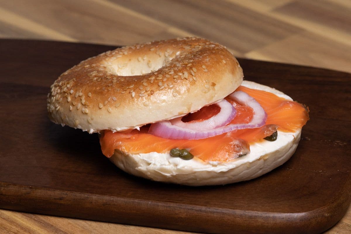 Smoked Salmon Bagel