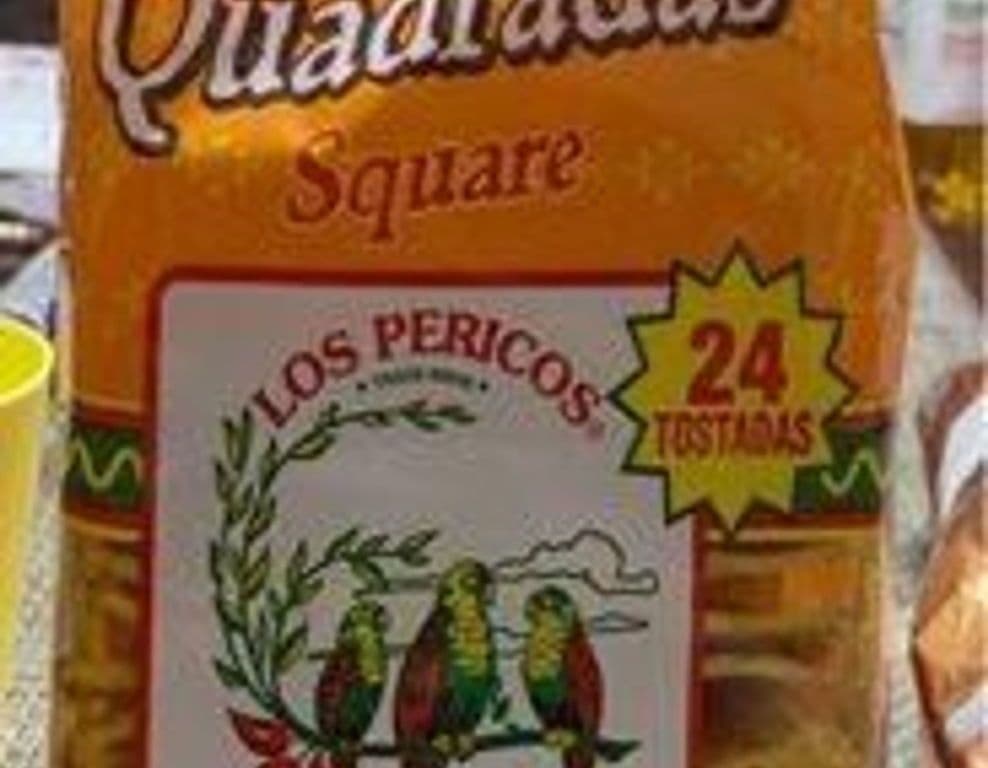 Los Pericos Tostadas Cuadrada