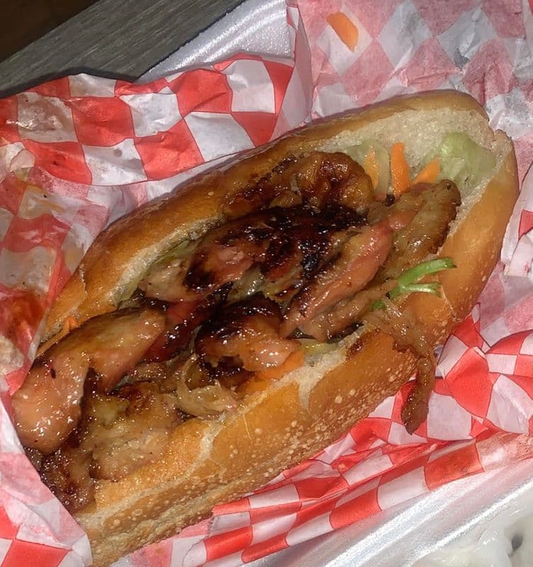 BBQ Vegan Meat Banh Mi