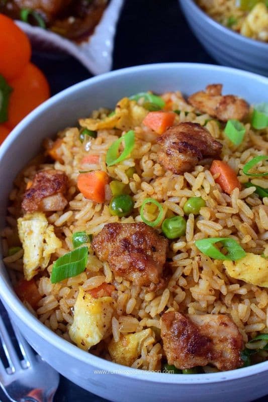Poulet Fried Rice Chicken Fried Rice / Poulet Fried Rice Chicken Fried Rice