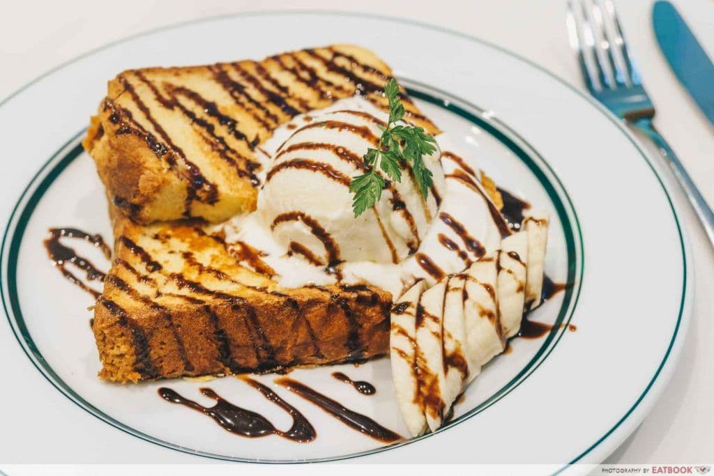 Chocolate Banana French Toast