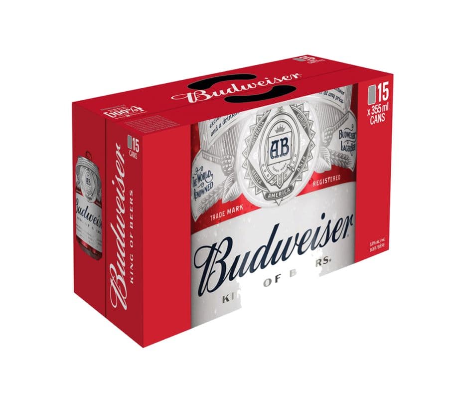 Budweiser 15 can (1 x 15 cans)