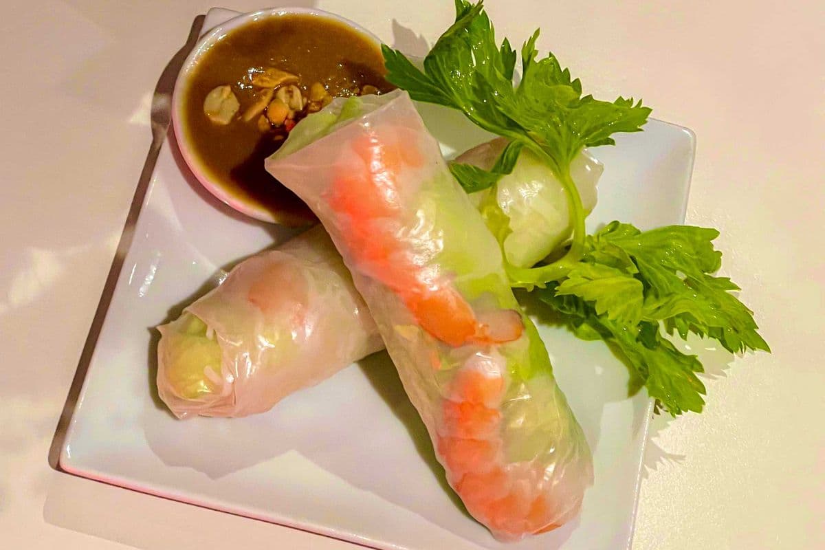 13. Rouleaux printaniers Crevettes / Spring rolls Shrimps