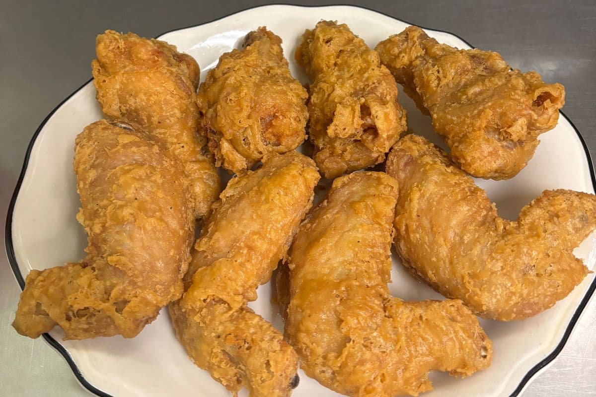 A5. Deep-Fried Chicken Wings