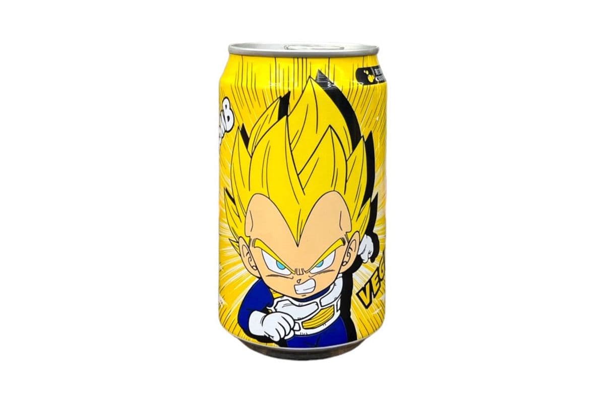Ocean Bomb Dragon Ball Z - Vegeta Cider (330 ml) (130 Cal)