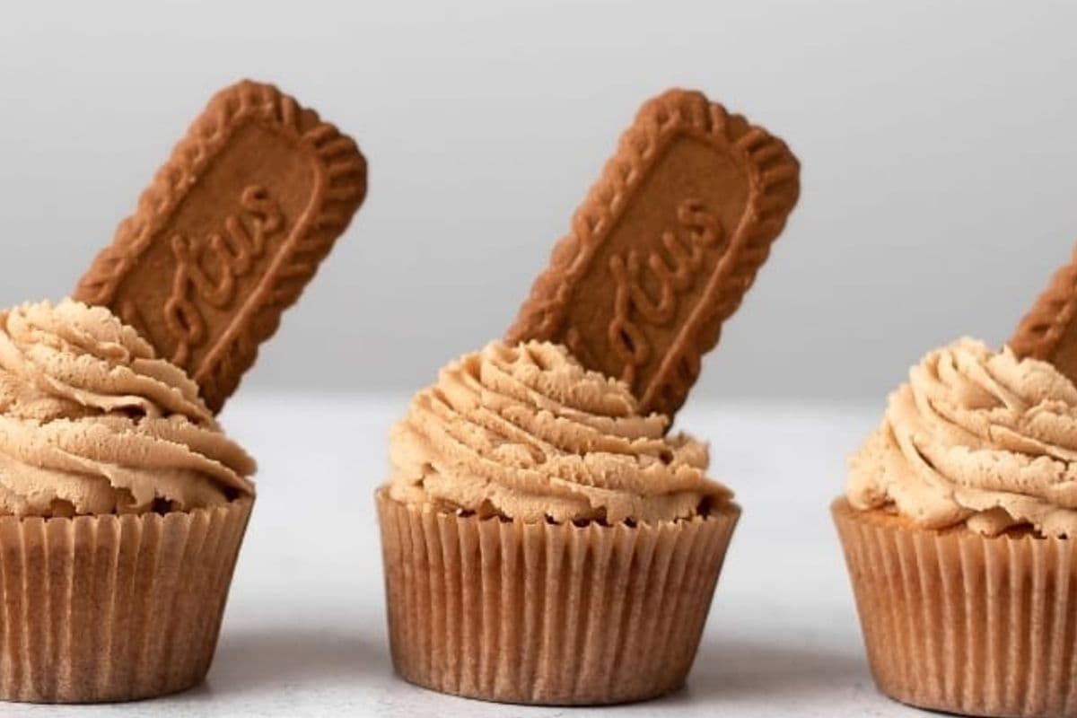 Lotus Biscoff Cupcake