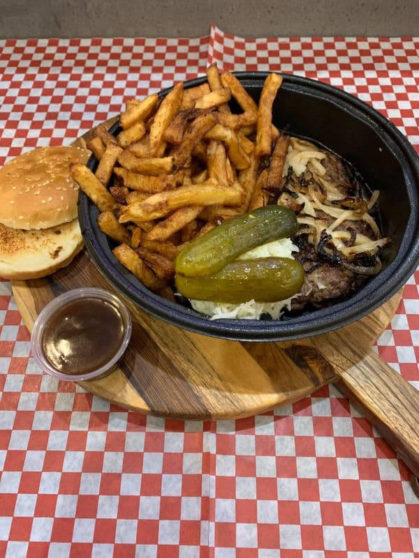 Assiette hamburger steak / Hamburger Steak Plate