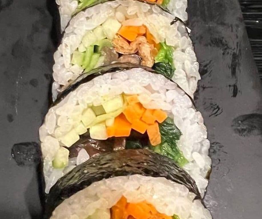 Korean Vege Gib Bab (Rolls)