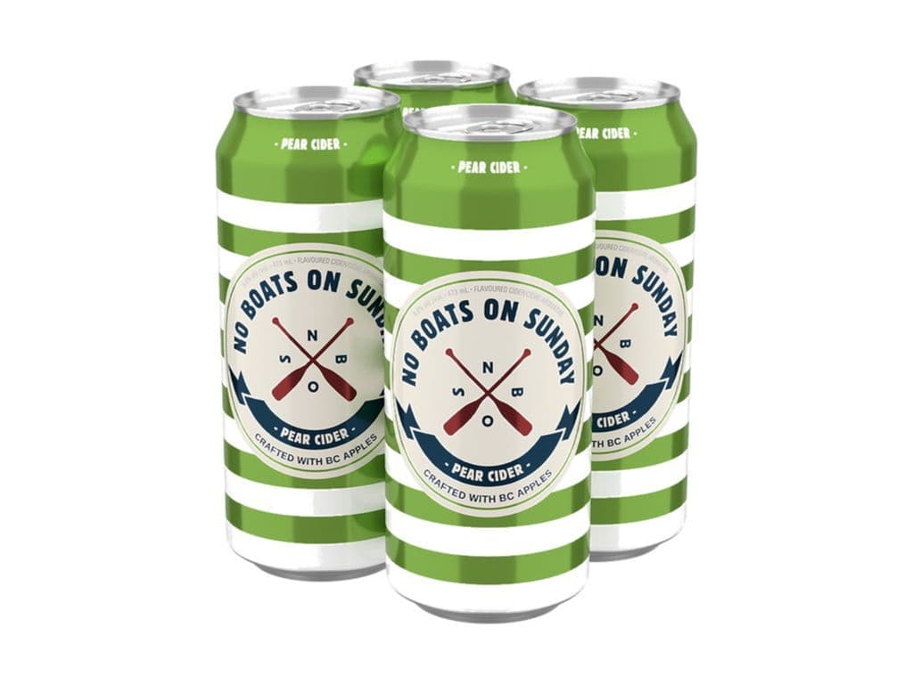 No Boats On Sunday - Pear Cider 4pk