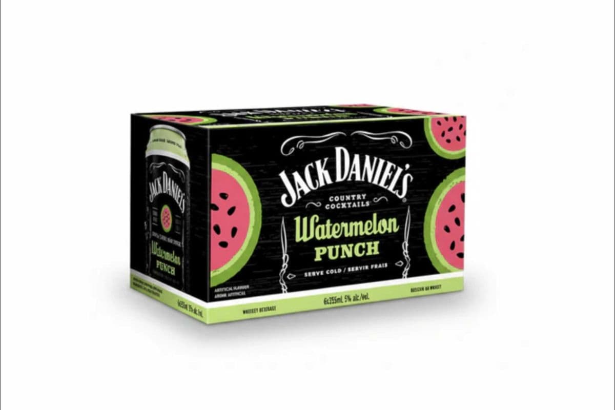 Jack Daniel's Jd Country Cocktail Watermelon Punch (6-Pack) (6 x 355ml)